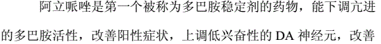 阿立哌唑治疗女性精神分裂症
